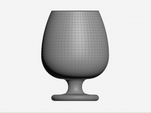 Cognac Glass 3D Model