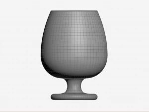Cognac Glass 3D Model