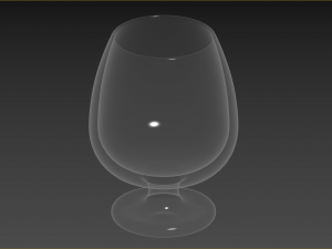 Cognac Glass 3D Model