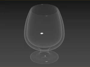 Cognac Glass 3D Model