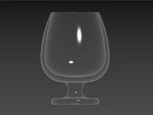 Cognac Glass 3D Model