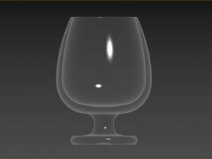 Cognac Glass 3D Model