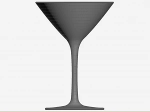 Cocktail Glass 3D Model