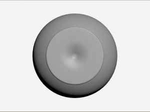 Burgundy Glass 3D Model