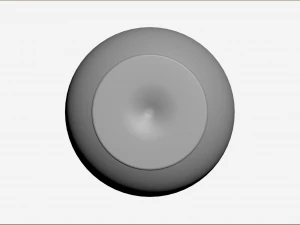 Burgundy Glass 3D Model