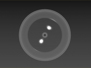Burgundy Glass 3D Model
