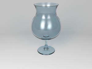 Hurricane Glass 3D Model