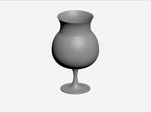Hurricane Glass Model 3D