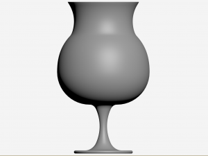 Hurricane Glass Model 3D