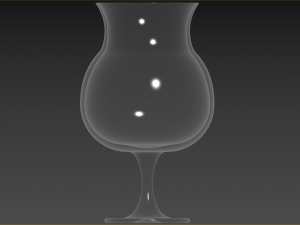 Hurricane Glass Model 3D