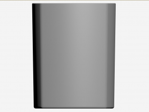 Old Fashioned Glass square 3D Модель