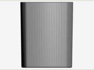Old Fashioned Glass square 3D Модель