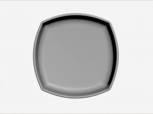 Old Fashioned Glass square 3D Модель
