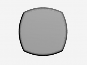 Old Fashioned Glass square 3D Модель