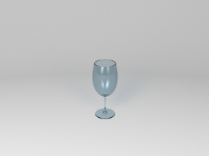 Bordeaux Glass 3D 模型