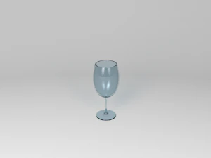Bordeauxglas 3D Model
