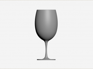 Bordeaux Glass 3D Модель