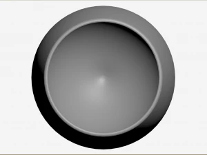 Bordeaux Glass 3D Model