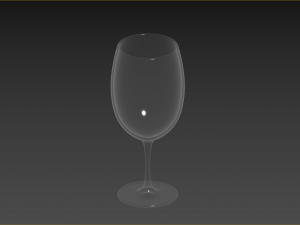 Bordeaux Glass 3D Модель
