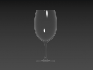 Bordeaux Glass 3D Модель