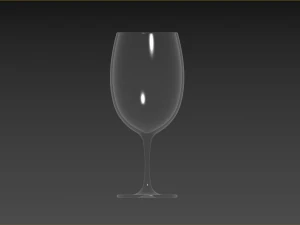Bordeaux Glass 3D Model