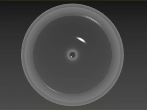 Bordeaux Glass 3D Model