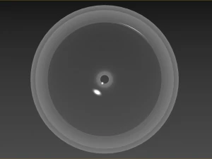 Bordeaux Glass 3D Model