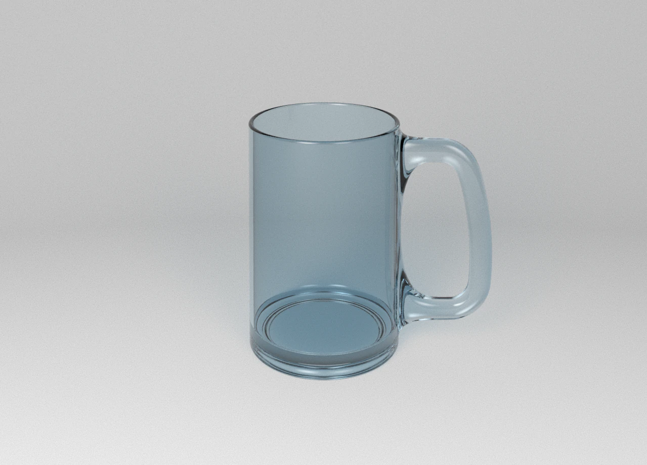 Beer Mug 3D Model .c4d .max .obj .3ds .fbx .stl .blend 