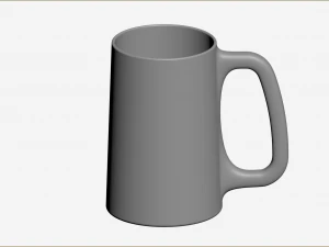 Beer Mug 3D Model