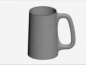 Beer Mug 3D Model