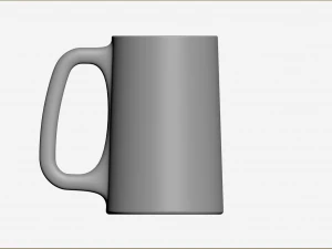 Beer Mug 3D Model