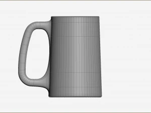 Beer Mug 3D Model