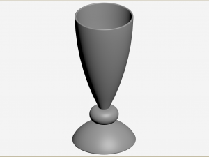 Set of childrens cocktail glasses 3D-Modell