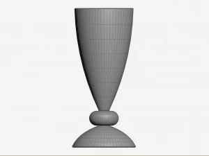 Set of childrens cocktail glasses 3D Model