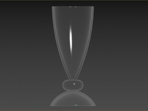 Set of childrens cocktail glasses 3D-Modell