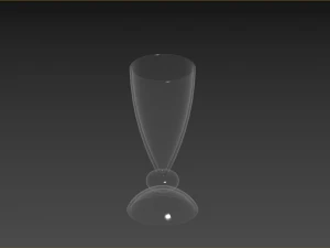 Set of childrens cocktail glasses 3D Model