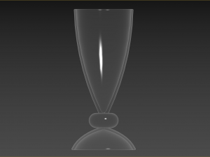 Set of childrens cocktail glasses 3D-Modell
