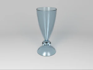 Set of childrens cocktail glasses 3D Model