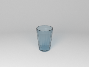 Soviet Faceted Glass Model 3D