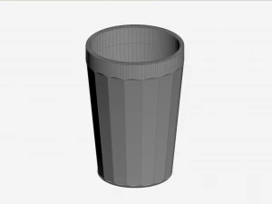 Soviet Faceted Glass 3D Model