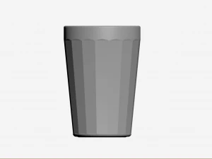 Soviet Faceted Glass 3D Model