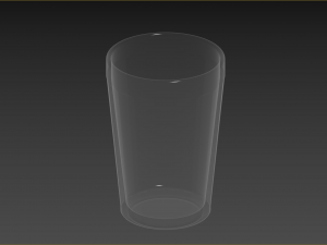 Soviet Faceted Glass Modello 3D