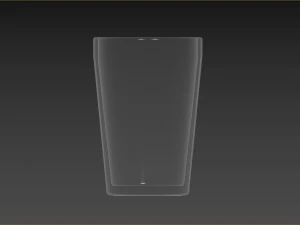 Soviet Faceted Glass 3D Model
