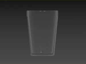 Soviet Faceted Glass 3D Model