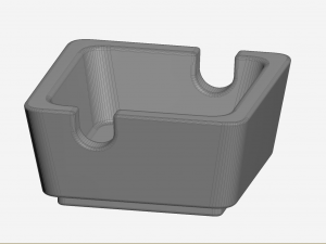Set of ashtray Modelo 3D