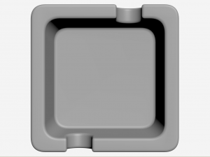 Set of ashtray Modelo 3D