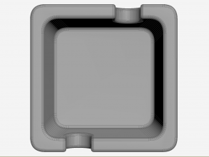 Set of ashtray Modelo 3D