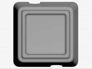 Set of ashtray 3D Model