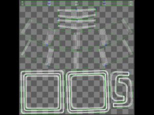 Set of ashtray Modelo 3D