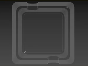 Set of ashtray 3D Model